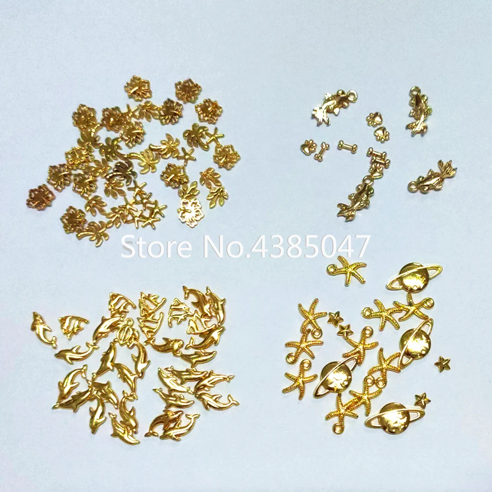 Ювелирные изделия в виде дельфина звезды и рыбок 10 г фурнитура сделай сам серьги