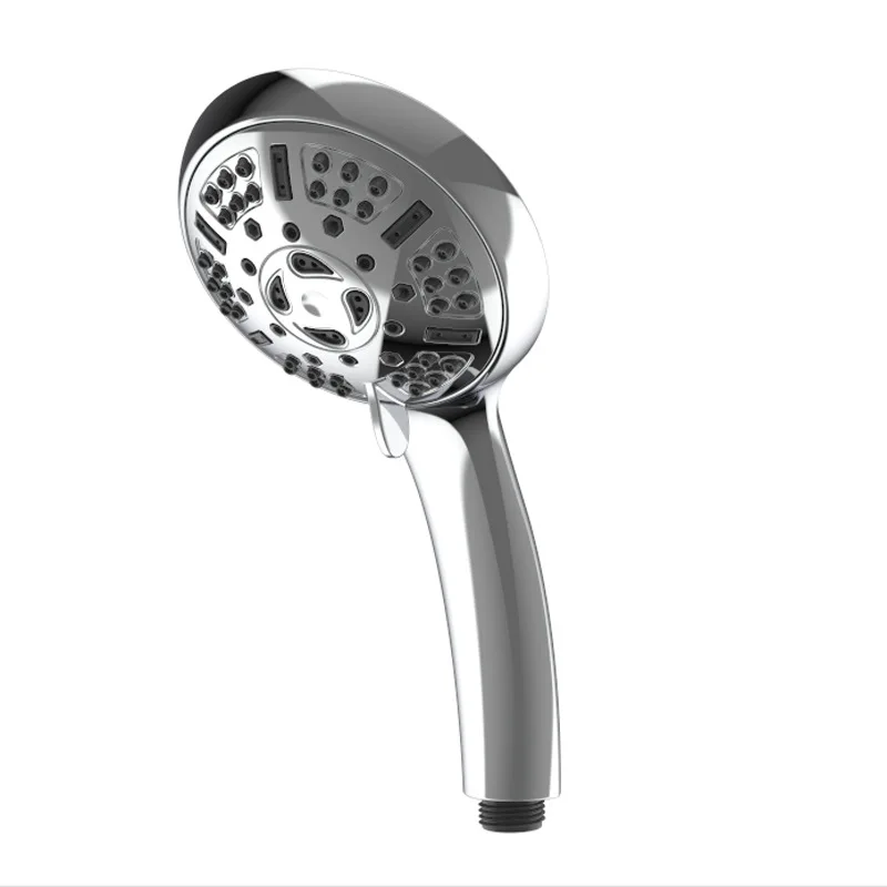 

Shower three-way seat pressurized with shut-off and suspended shower head shower set with 9 functions
