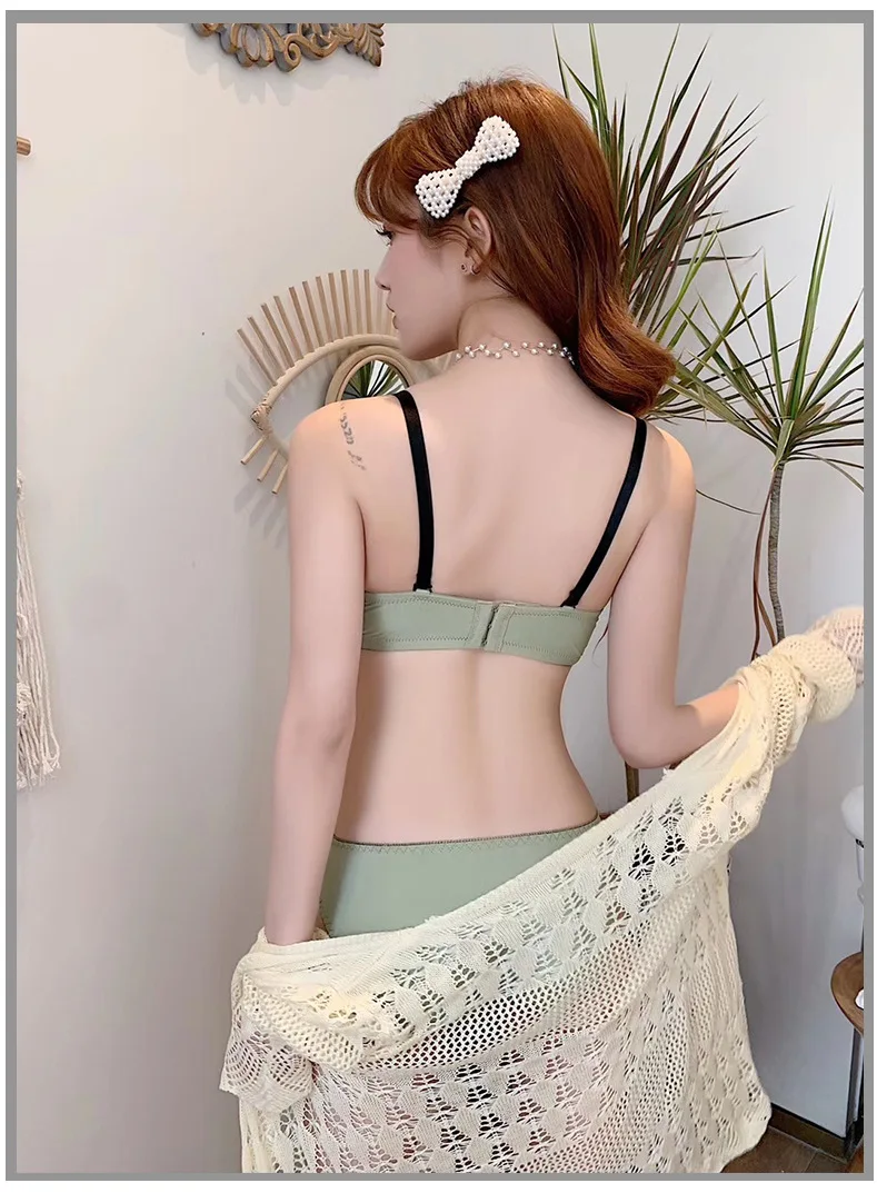 Flower Lace Brassiere Bra Underwear Women BH Lingerie Sexy Bralette Push Up Soutient Gorge AB Cup Female Intimates Wire Free New