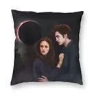 Пленка Сумерки Сага плакат наволочка 40x40 домашний Декор 3D печать диванная подушка для автомобиля Двусторонняя