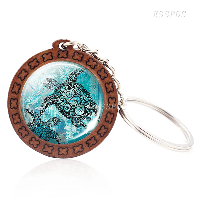 Винтажное ювелирное изделие с морскими животными Акула черепаха дельфин медузы