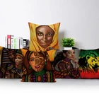 Чехол в африканском стиле ретро для гостиной, дивана, подушки, чехол с красочными животными, львом