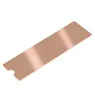 Охлаждающий медный лист M.2 радиатор NVME теплоотвод NGFF M.2 2280 теплопроводность силиконовая пластина охлаждающий вентилятор кулер