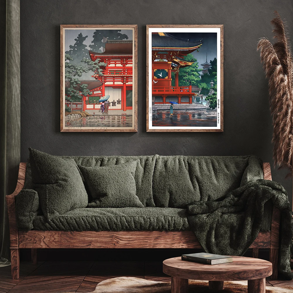 

Self-adhesive Painting Wall Sticker Visit Japan Tokyo Trave Posters Vintage Japanese Cover Magazine Exhibition Home Decoration