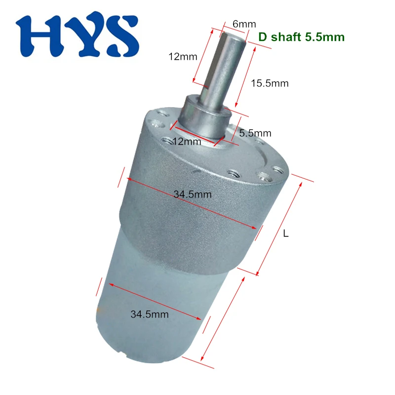 HYS Мотор DC 24 V Шестерня Электрический редуктор Мини Мотор 24 вольт V обратный Микро Металлический мотор JGB37-3540 фиксированный держатель кронштейн крепления