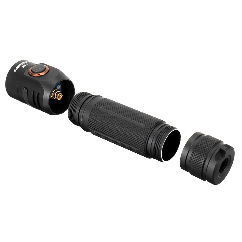 Astrolux S42 18650 версия 4xNichia 219C/XP-G3 2023LM USB EDC светодиодный фонарик + Бэтти фонарь Фонари