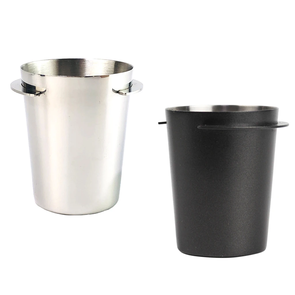 

2.08" Stainless Steel Dosing Cup Sniffing Mug Kitchen Tools Powder Press