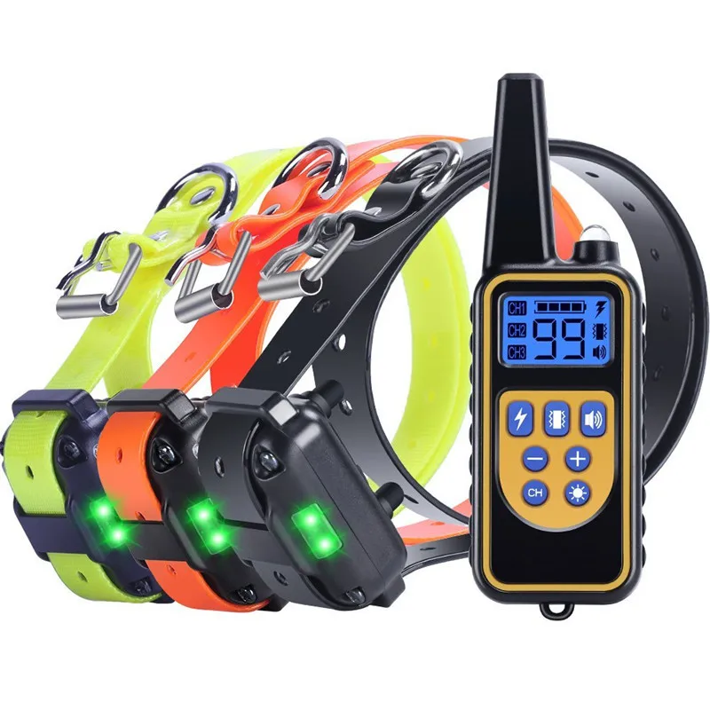 Dog Collar Training Collar Dog Button Talk Training Barking Preventer Dog Training Collar Dog Products Pet Products For Dogs