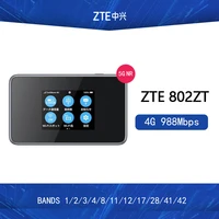                                                                                                        ZTE 802ZT 988             LTE                    1 2 3 4 8 11 12 17 28 41 42 HUAWEI E5788 NETGEAR