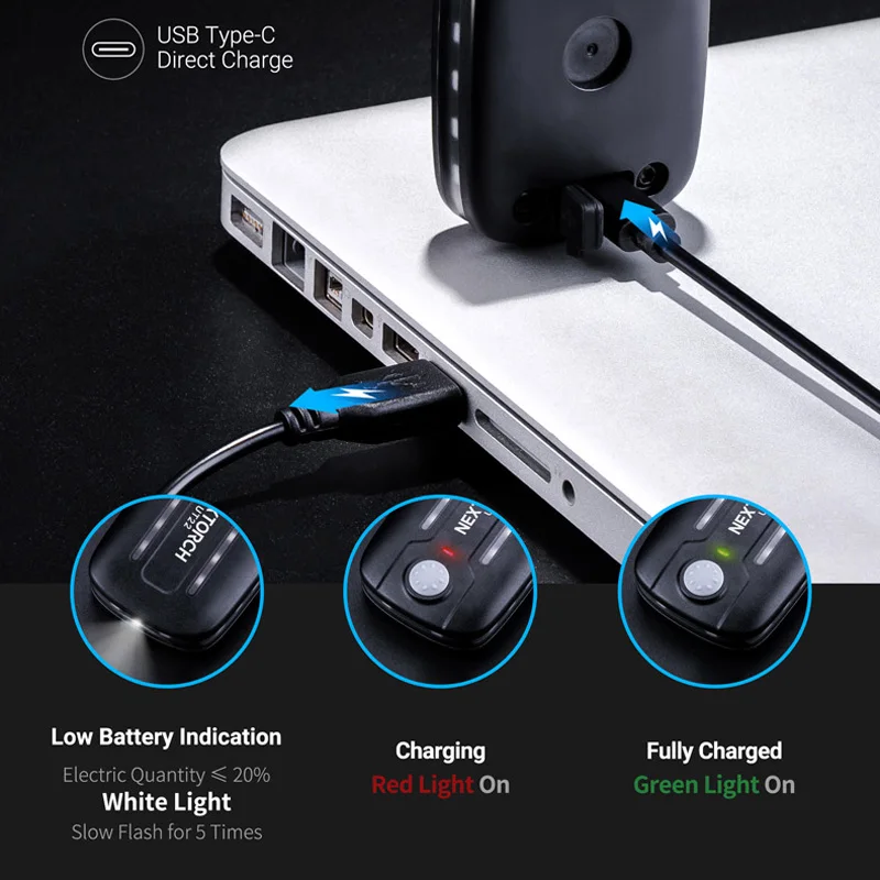 Полицейский Предупреждение стробоскоп NEXTORCH UT22 Наплечные огни перезаряжаемый