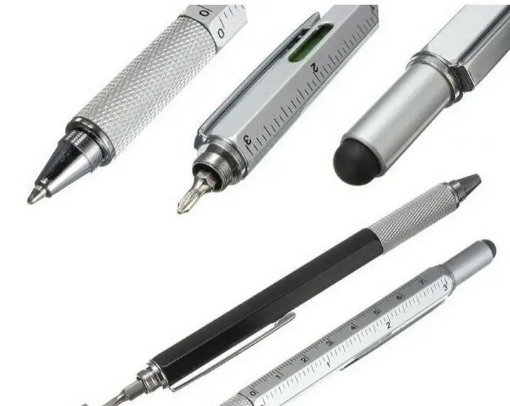 10 Шт./лот Многофункциональная отвертка шариковая шариковые ручки емкость