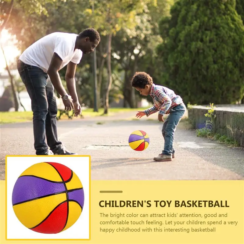 

1pc Kids Colorful Basketball Creative Relax Toys Basketball Outdoor Kids Toys