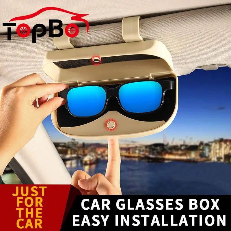 Автомобильный футляр для хранения солнцезащитных очков козырек чехол