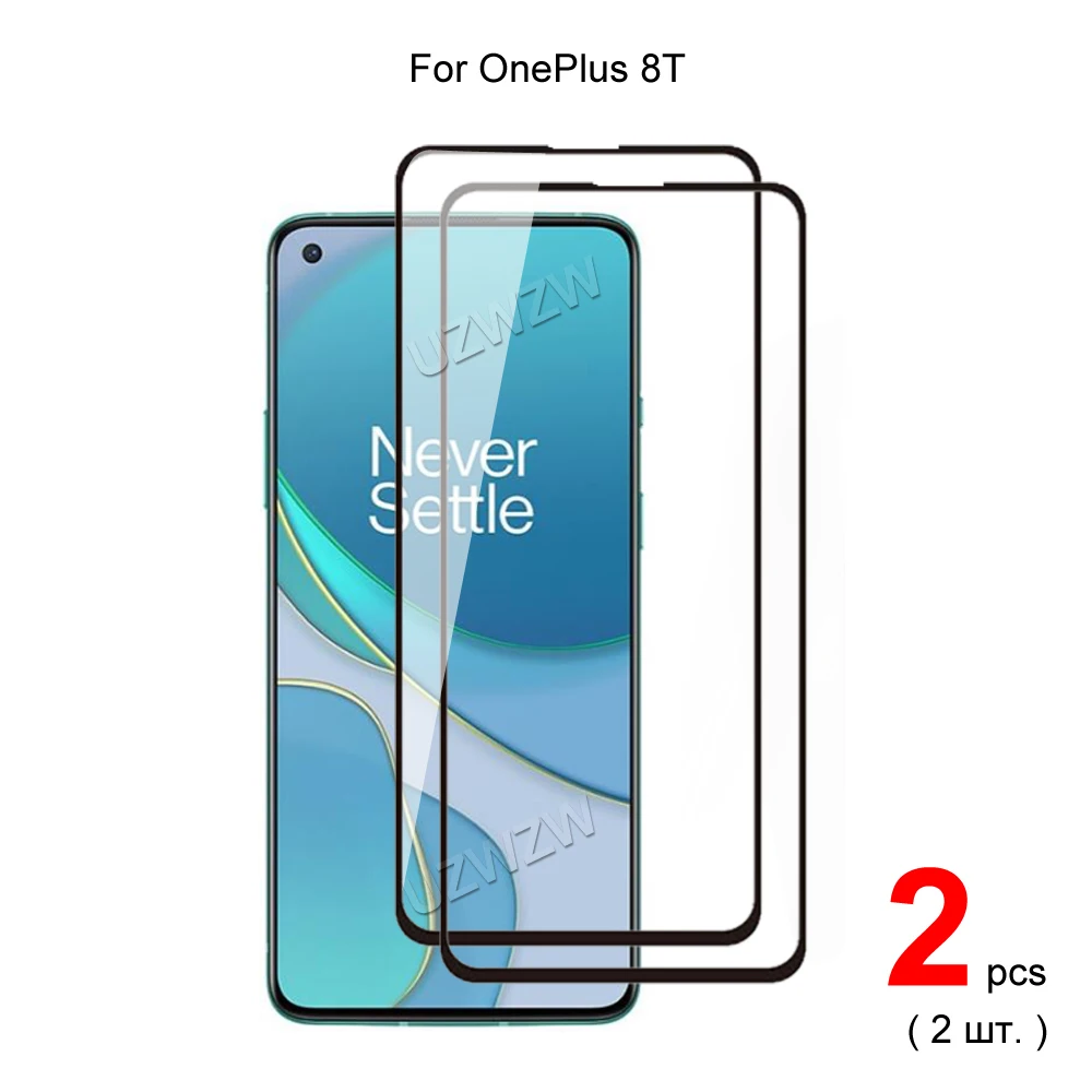 

Для OnePlus 8T полное покрытие закаленное стекло Защита для экрана телефона защитная пленка 2.5D твердость 9H