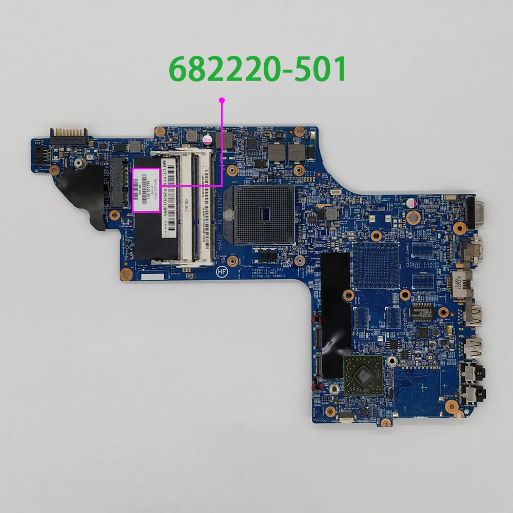 for HP ENVY DV7 DV7-7000 Series 682220-501 682220-001 A70M NoteBook PC Laptop Motherboard Mainboard