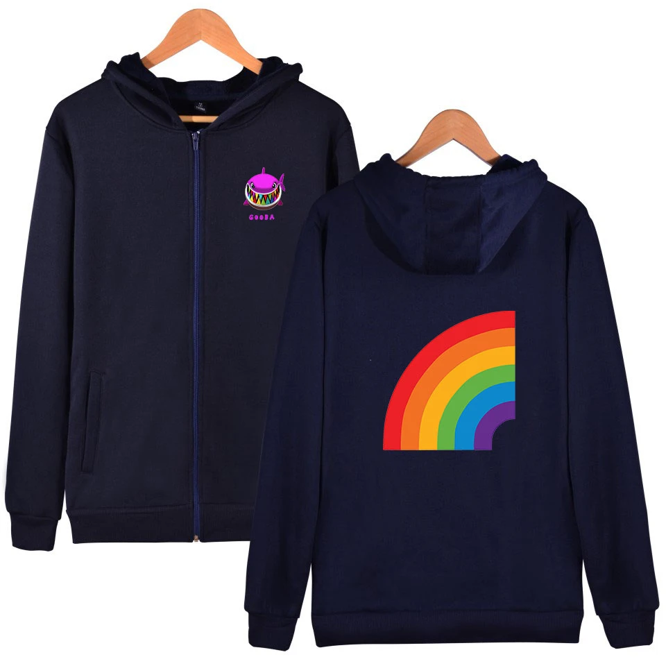 

Fashion new 6ix9ine Gooba Harajuku zipper sweatshirt men and women hip-hop hoodie tops autumn high-quality sportswear clothing
