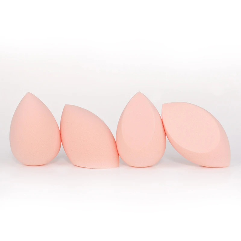 4 шт. косметическая губка двойного назначения сухая и влажная пудра спонж для