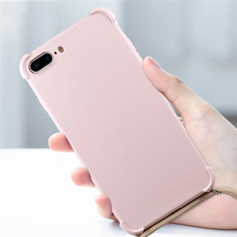 GTWIN Strap Cord Chain Fuel injection Phone Case For iPhone 11 Pro XS Max XR X 7 8 6 6s Plus Carry Necklace Lanyard Cover |