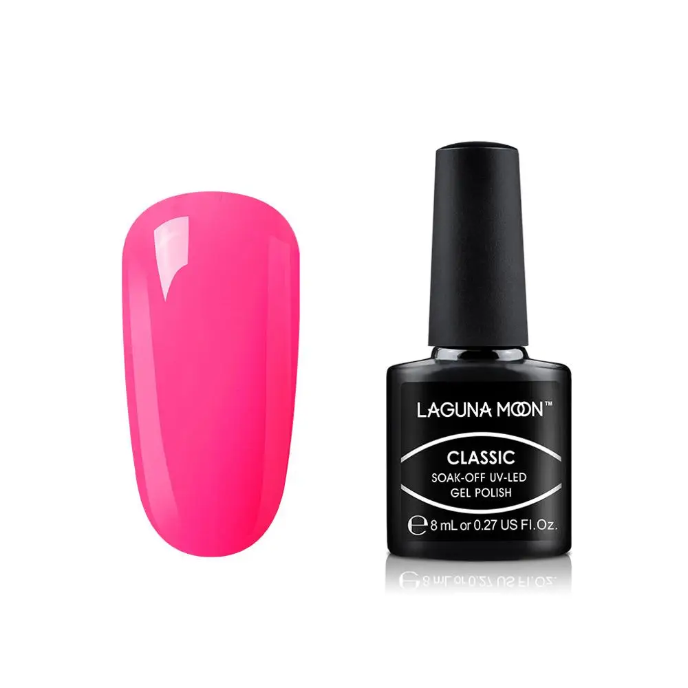 Lagunoon Цвет УФ-гель для ногтей Дизайн ногтей маникюр замочить от светодиодный светильник 8 мл Эмаль Гель лак гель лак - Цвет: 102