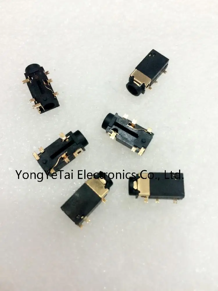 

YYT 3.5mm headphone jack, audio jack, oblique jack, sink plate PJ3421