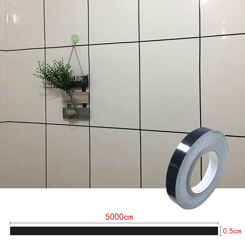 Водонепроницаемая лента для керамической плитки с защитой от плесени|Наклейки