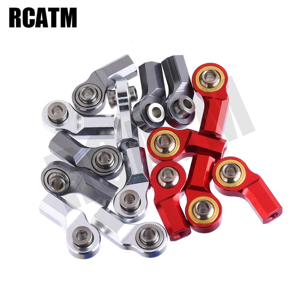 5 шт. M3 металлический держатель с шаровой головкой изгиб рулевой тяги для 1/10