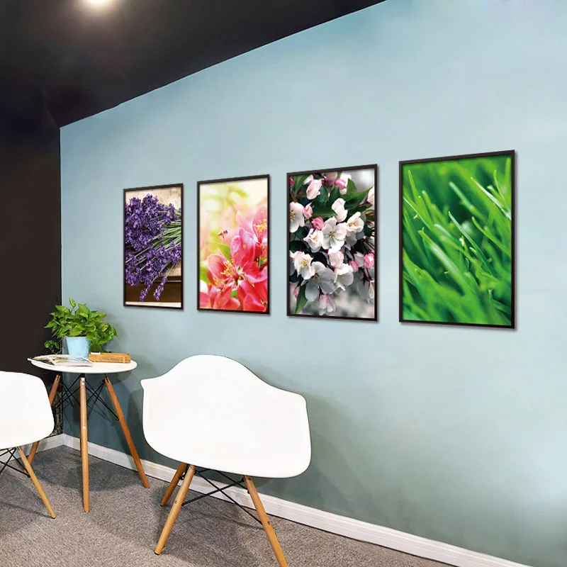 3D рамка для картин пейзаж живопись настенные Стикеры наклейки фотообои спальни