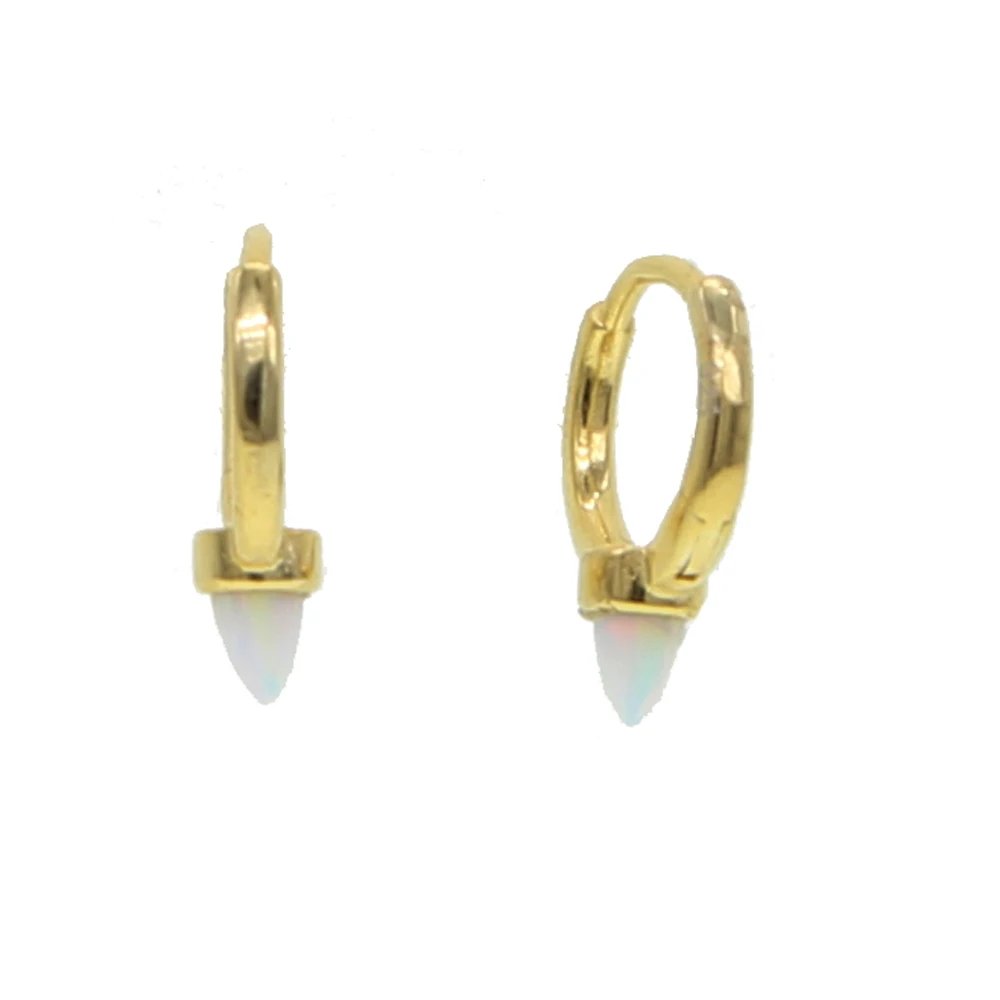 Новейшие серебряные серьги кольца выложенные опалом бирюзовые камни для женщин