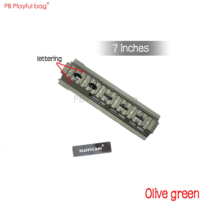 1PCS Игривый мешок, Smr-mk8, обновленный материал, Handguard CS, игрушечные пули для воды, пистолет, аксессуар TTM556/AEG/FTM, высокое качество, Handguard OB34 - Цвет: 1PCS