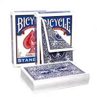 1 deck bicycle double redblue back no face playing cards gaff magic cards special props close up magic tricks for magician