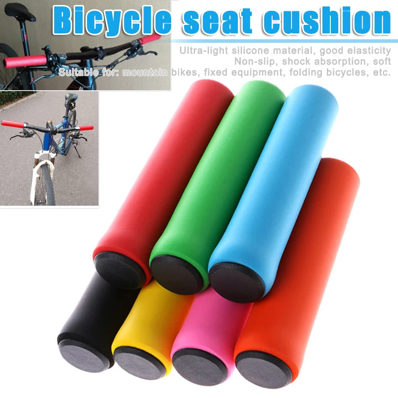 

Bike Handle Bar Grip Cover Sponge Bicycle Racing Accessories Lightweight EDF88