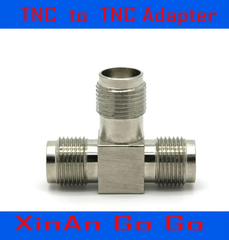 

Wholesale 10 pcs RF Connector TNC female jack to TNC female 1 to 2 DEMUX 3 way adapter