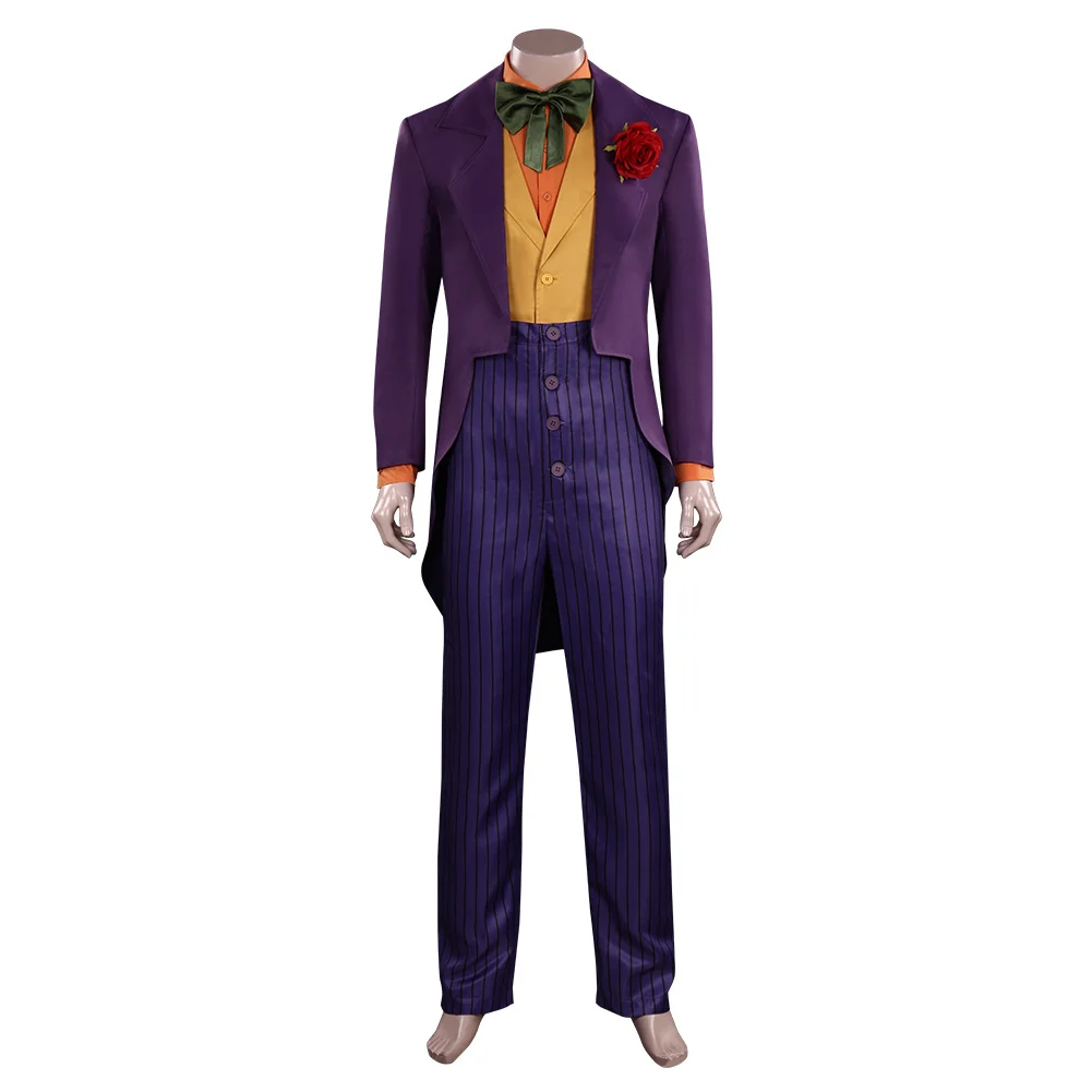 Длинный карнавальный костюм на Хэллоуин-Джокер | Тематическая одежда и униформа