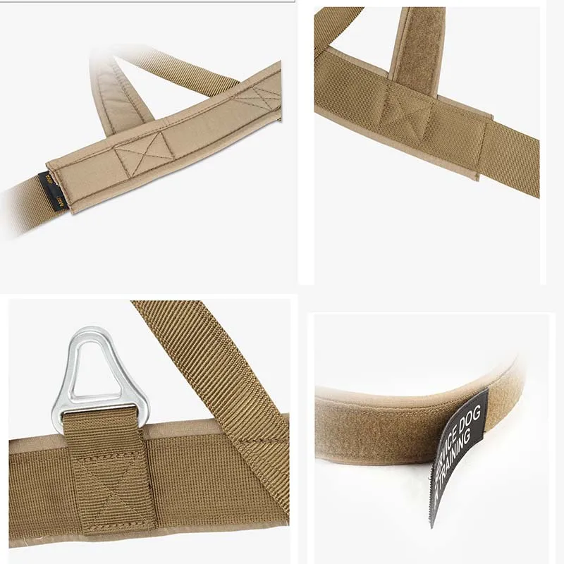 

Dog Strap Vest Nylon Breathable Chest Belt Velcro Harness No Tension For Large and Medium Shepherd Dog Alaska Pet Supplies