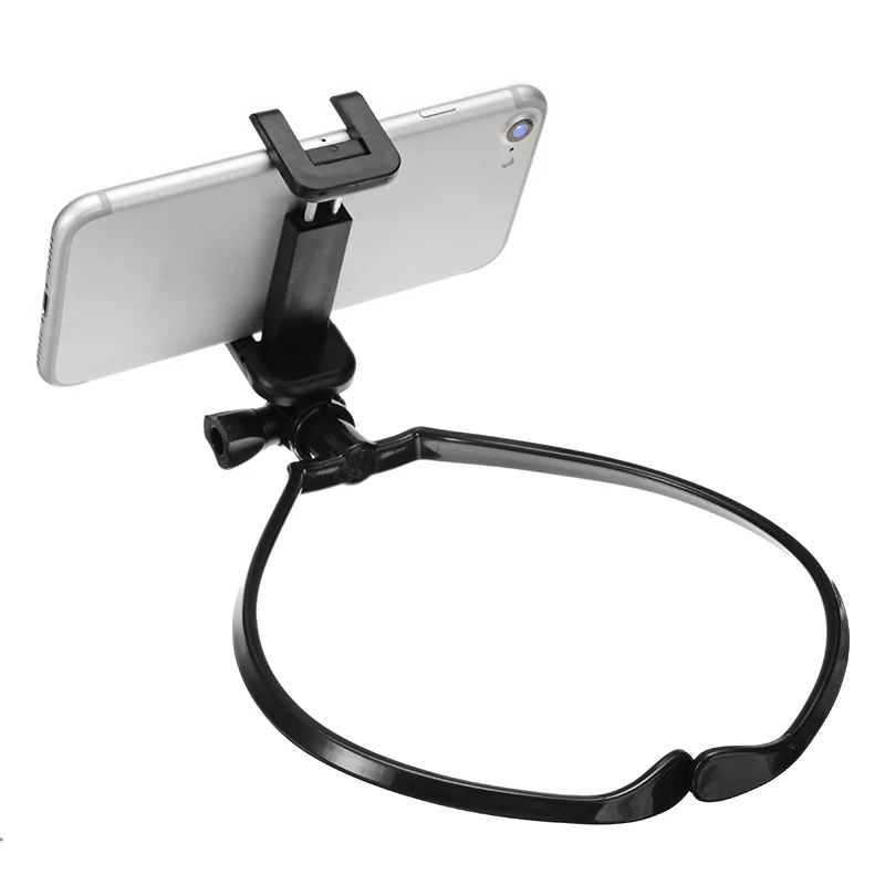 

New Hang-on Neck Action Camera Hands Free Bracket Smart Phone Holder Stand Universal Wearable Hang On Neck Mobile Phone