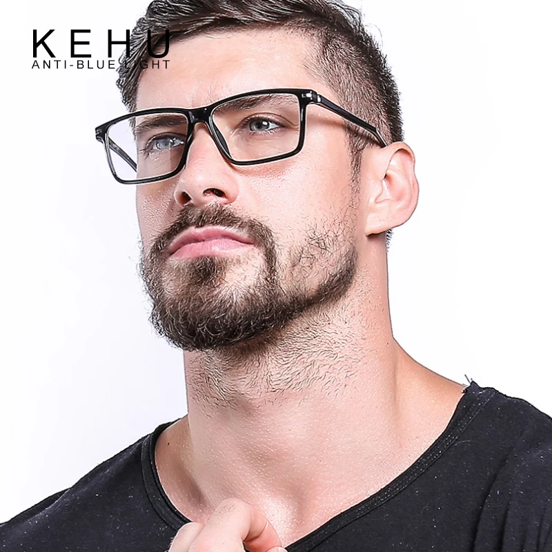 KEHU TR90 синий свет блокирующие очки для мужчин компьютер и мобильный телефон