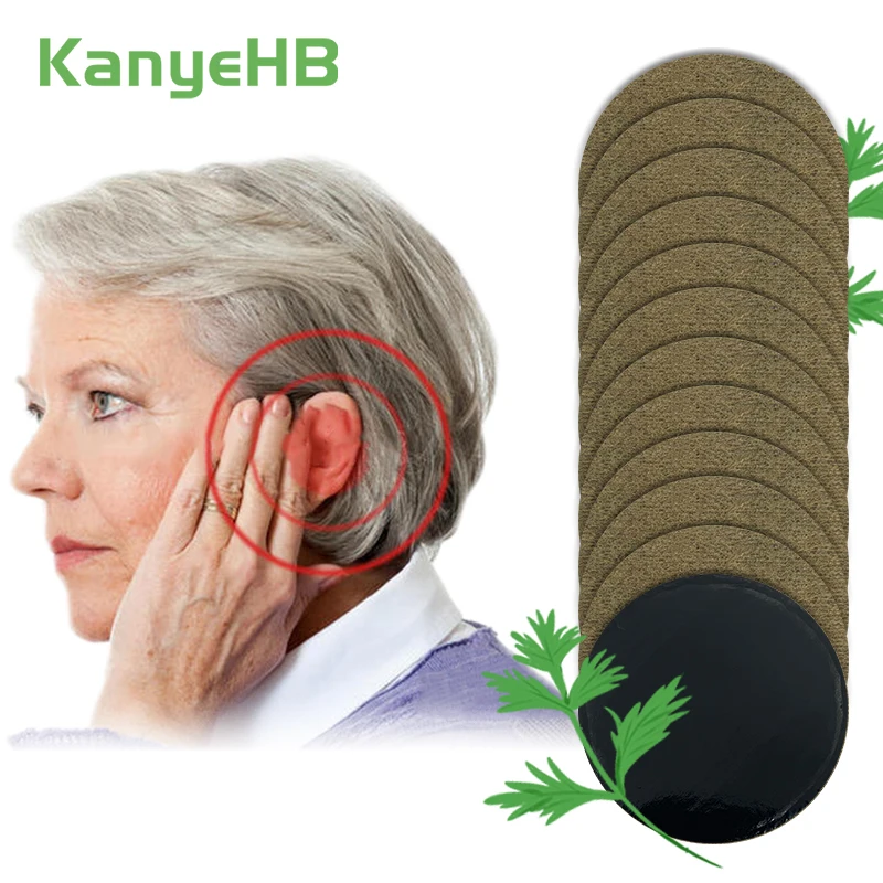 

12pcs/2bags Tinnitus Plaster Treatment Ear Pain Hearing Loss Health Care Patch Neurotic Cochlea Pain Cure Tinnitus Stickers A686