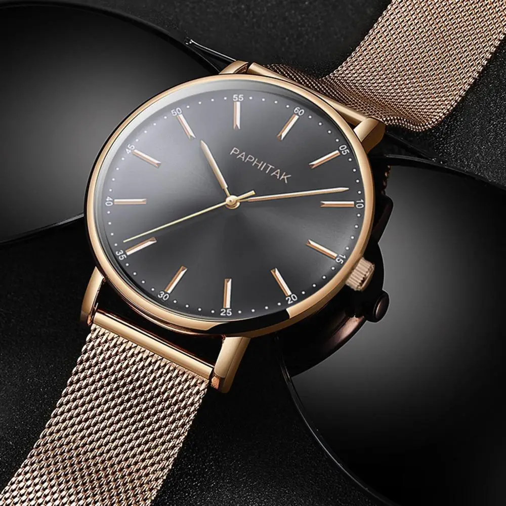 Мужские кварцевые часы от бренда Luxruy роскошные креативные повседневные