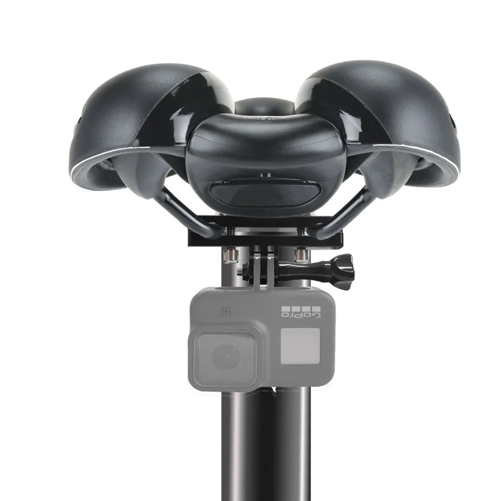 Алюминиевый кронштейн для крепления на велосипедное седло камеры Gopro Hero 9 8 7 5 SJCAM Yi