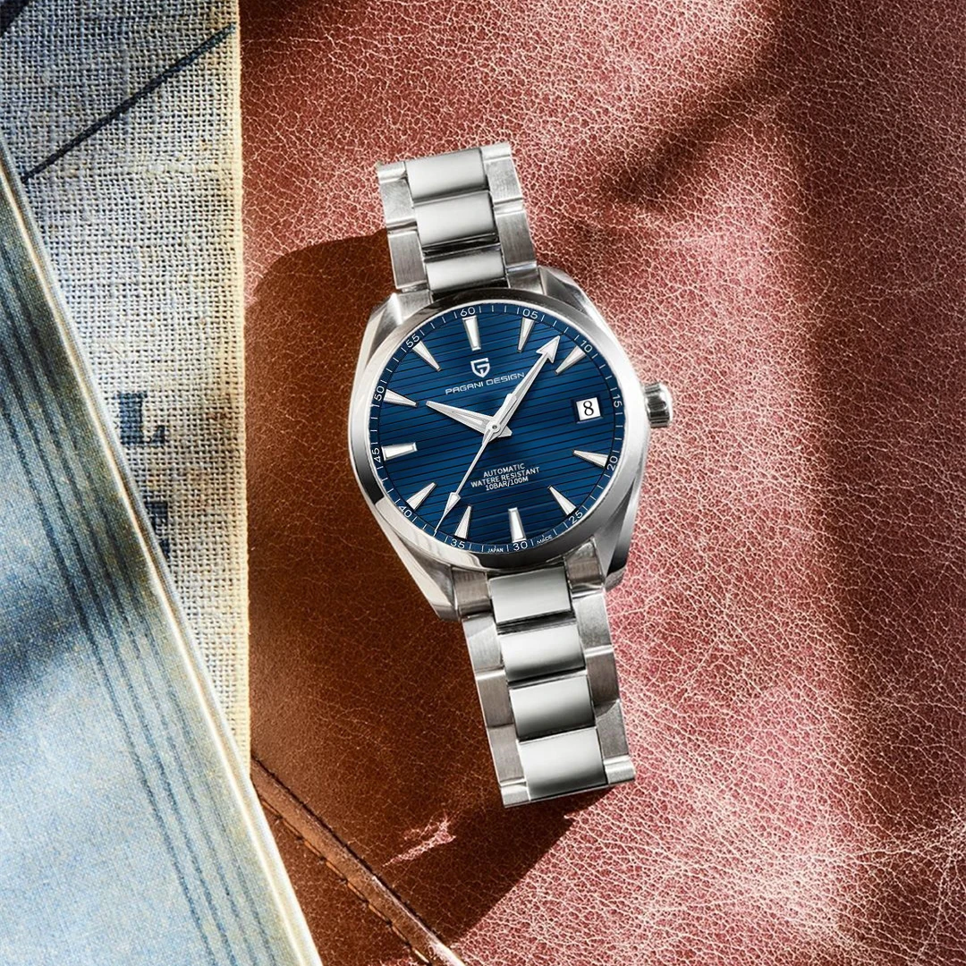 

PAGANI DESIGN 2021New Retro Business A150 Men's watches Mechanical Stainless Steel Waterproof Watch men Sapphire Automatic watch