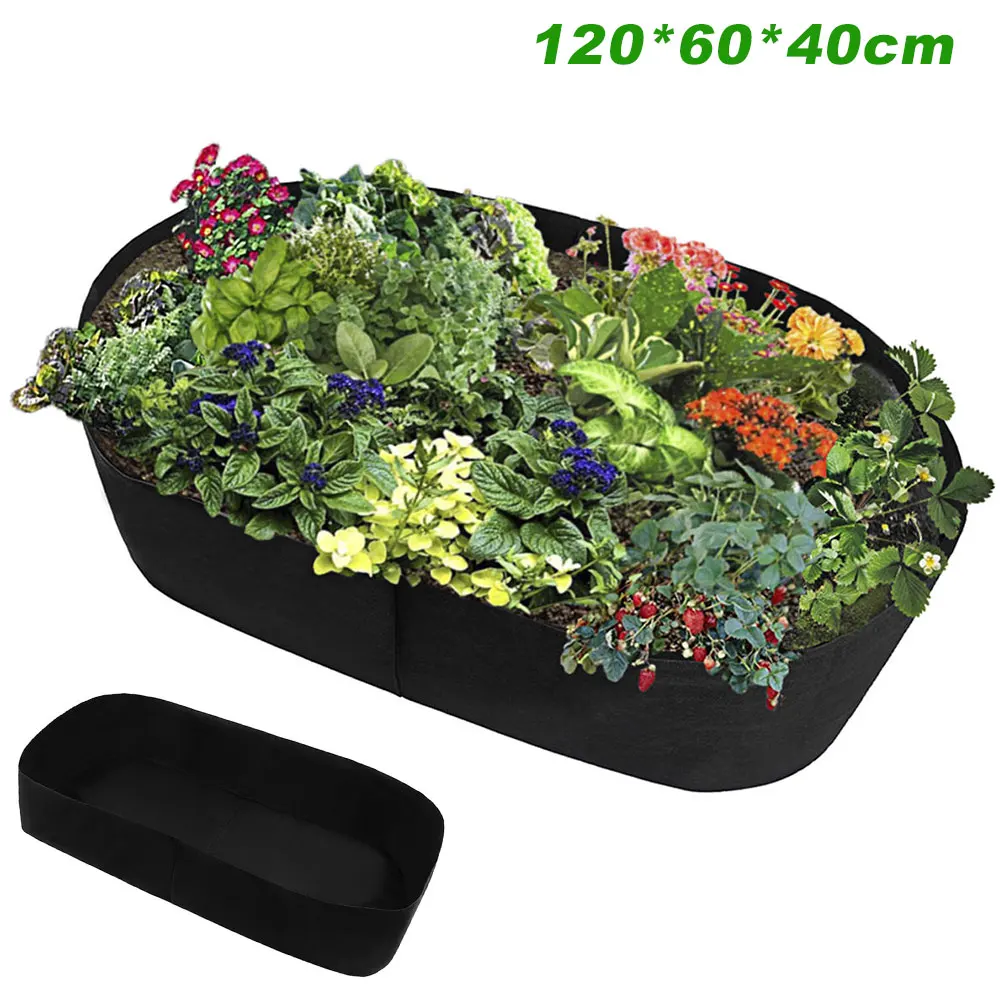 Овощная сеялка садовая кровать антикоррозийная для улицы овощная Нетканая ткань рассады галлоновая ручка