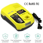 Зарядное устройство 2 в 1, 3 А, 12-18 в для Ryobi ONE + P104, P105, P107, P108, BCL1418, замена перезаряжаемого литий-ионного и никель-металлогидридногоникель-кадмиевого аккумулятора