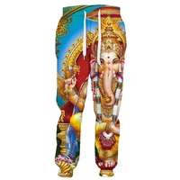 cloocl indian god ganesha lord shiva trousers 3d casual pants men women sweatpants fashion autumn jogging pants drop shipping