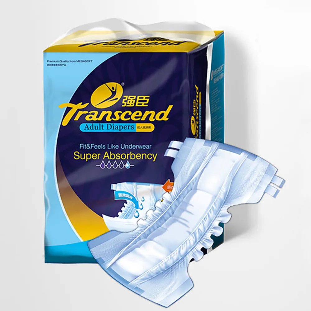 

Adult Diaper Disposable Incontinence Brief Adjustable Tabs For Women Men 8Pcs Maximum Absorbency Comfortable