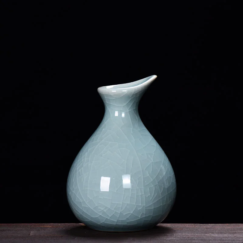 Ceramic Mini Flower Vase Tabletop Hydroponics Plant Desktop Bookshelf Decoration Flowerpot Planter Home Decor | Дом и сад