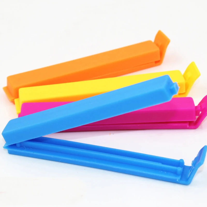

5/10/20Pcs Portable Kitchen Storage Snack Fresh Food Seal Sealing Bag Clips Sealer Clamp Plastic Tool Home Kitchen Accessories