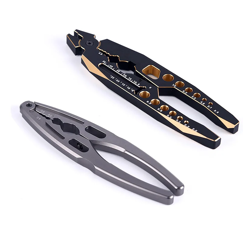 Remote Control Car Assembly Tool All-metal Multi-function RC Shock-Absorbing Tool Pliers Ball Nose Pliers Suspension Lever Tool