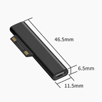 usb c pd fast charging plug converter for microsoft surface pro 3 4 5 6 go usb type c female adapter connector for surface book