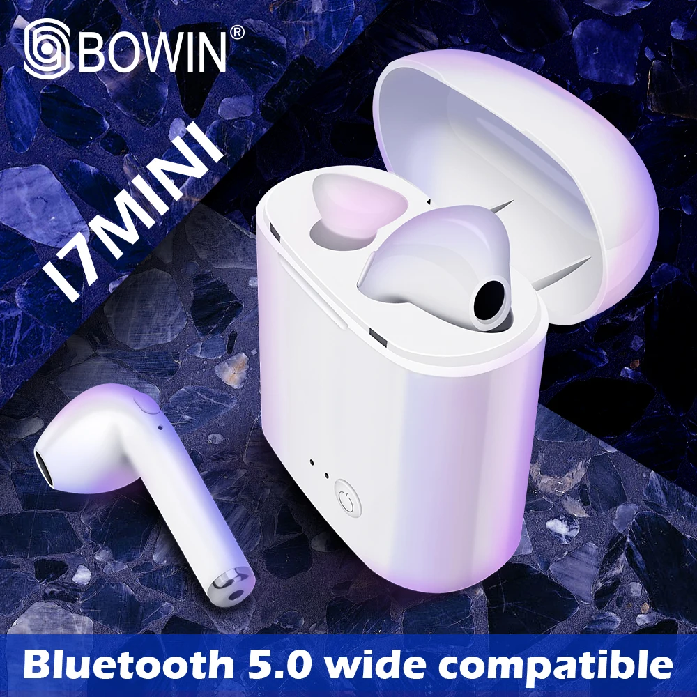 Беспроводная TWS гарнитура BOWIN i7mini с шумоподавлением и высоким качеством звука