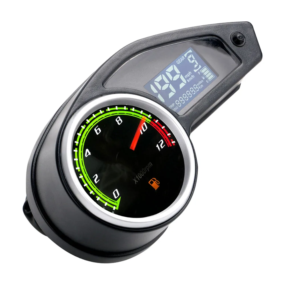 Новый мини-мотоцикл Speedmeter LCD цифровой одометр прочный метр Спидометр Тахометр